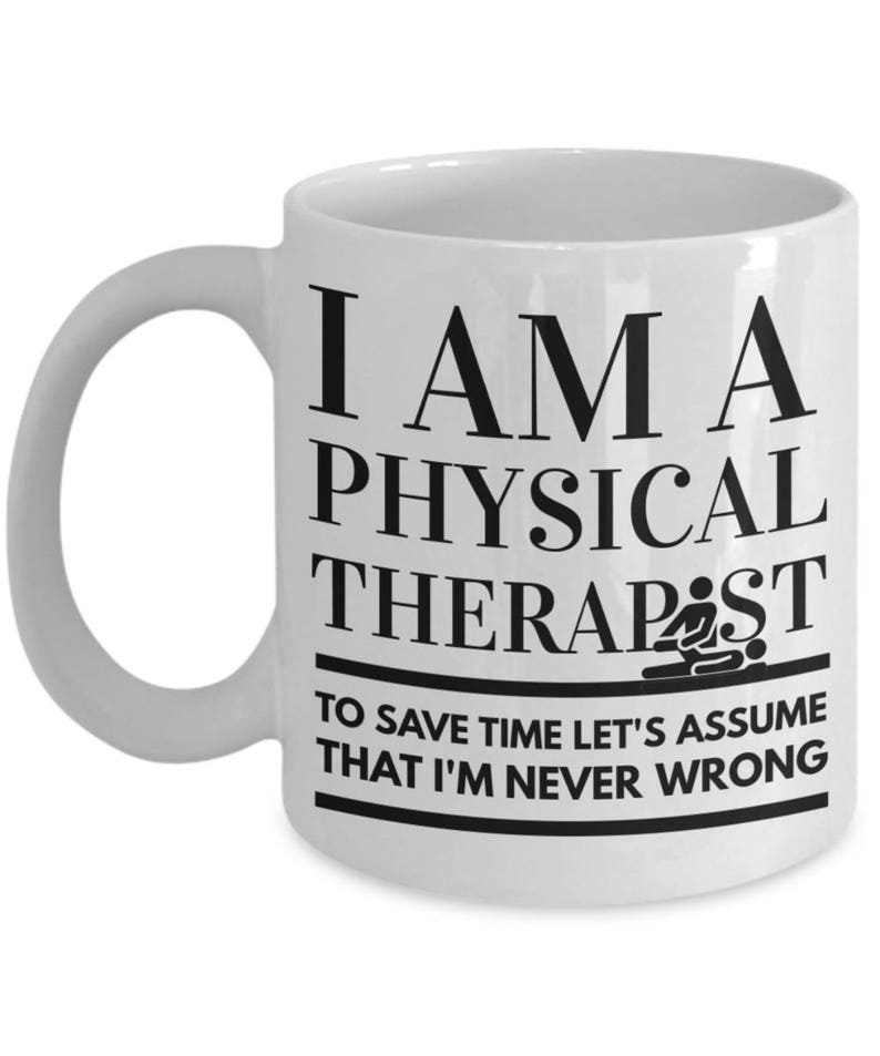 Physical Therapist Gifts Physical Therapist Mug Physio Etsy