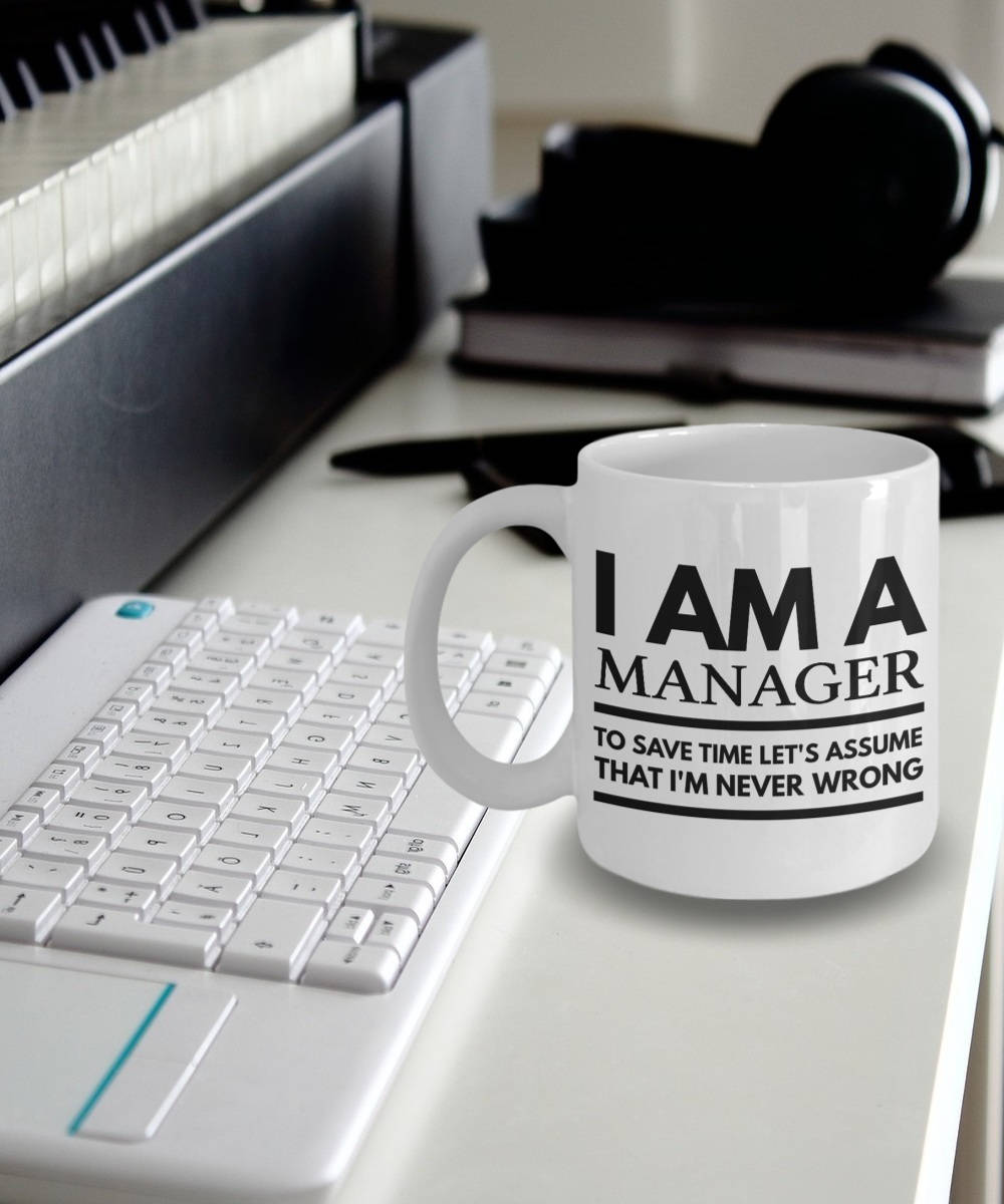 Manager Mug Fun Manager Mug Manager Coffee Mug Manager Etsy