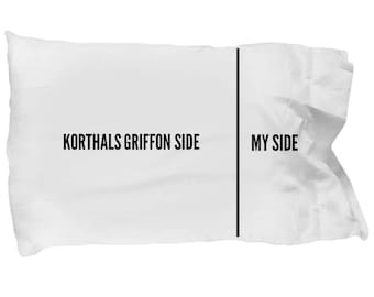 Korthals Griffon Pillowcase - Wirehaired Pointing Griffon Pillowcase - Korthals Griffon Gifts - Korthals Griffon Side My Side