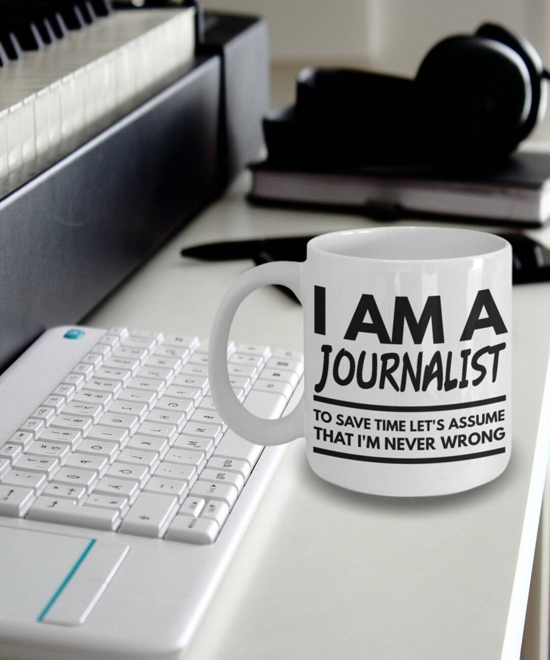 Journalist Mug Journalist Coffee Mug Journalist Gifts Etsy