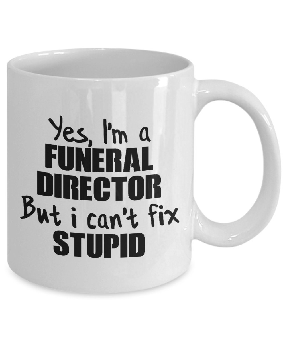 Funeral Director Gift Funeral Director Mug Funeral Etsy