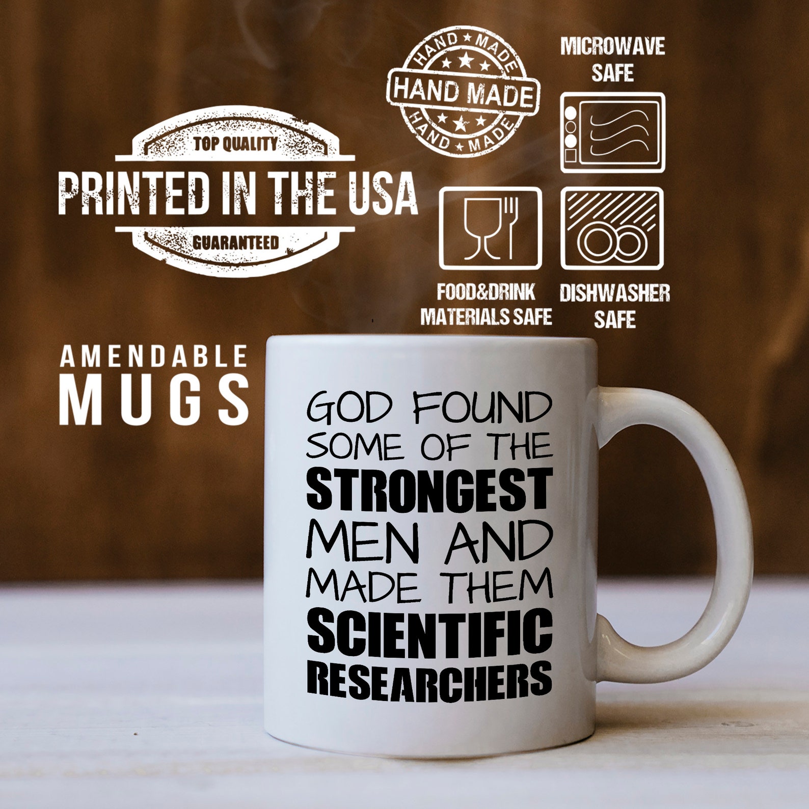 Scientific Researcher Gift for Men Scientific Researcher Mug Etsy UK