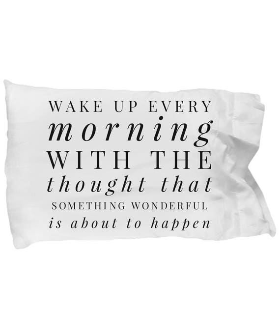 inspirational pillowcases