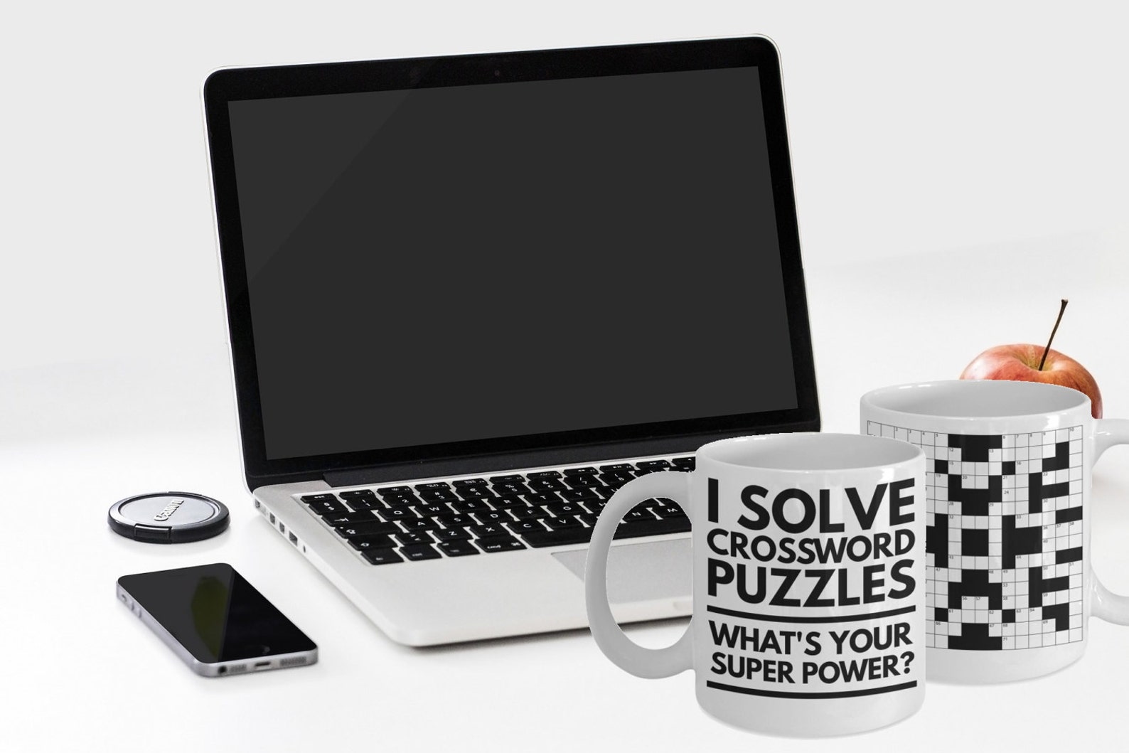 Crossword Puzzle Mug crossword Mug I Solve Crossword Etsy