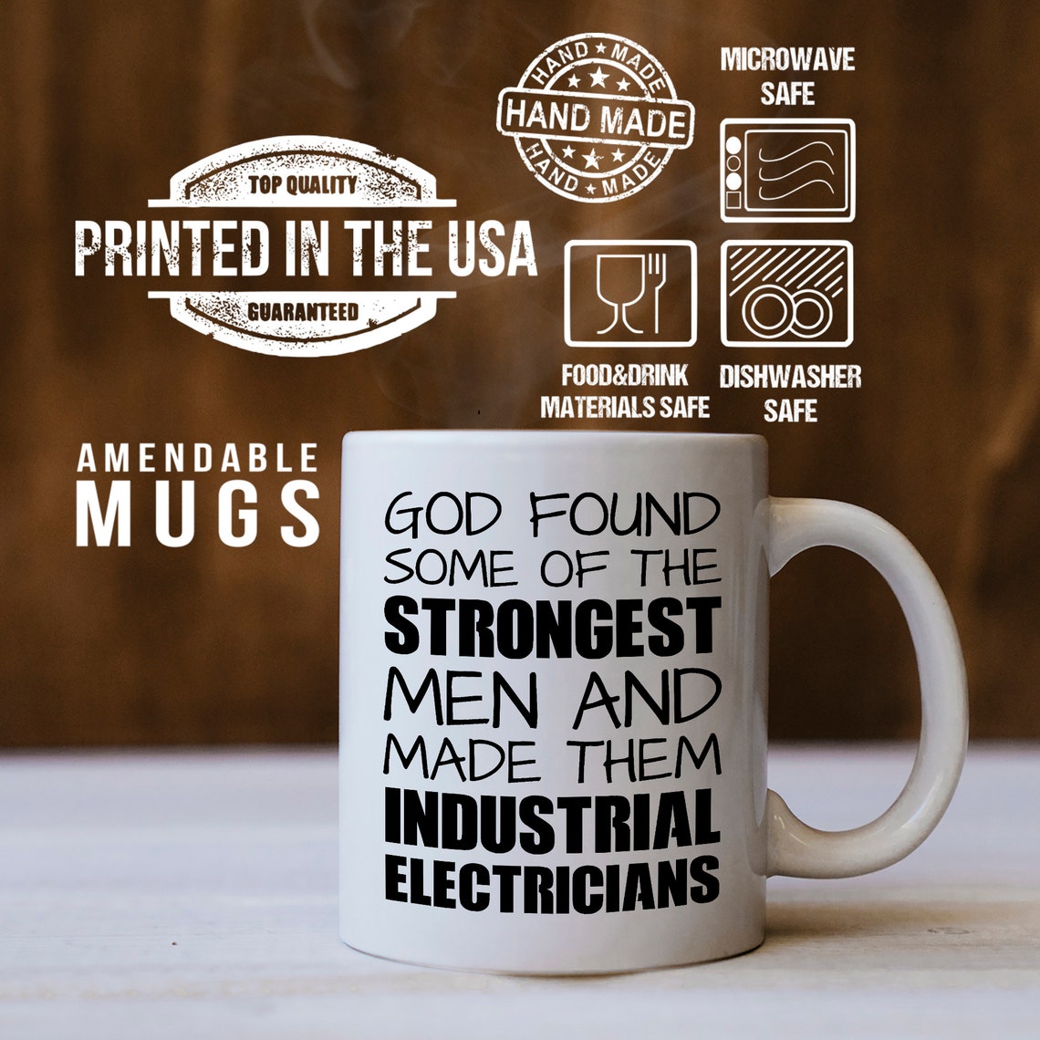 Industrial Electrician Gift For Men Industrial Electrician Etsy