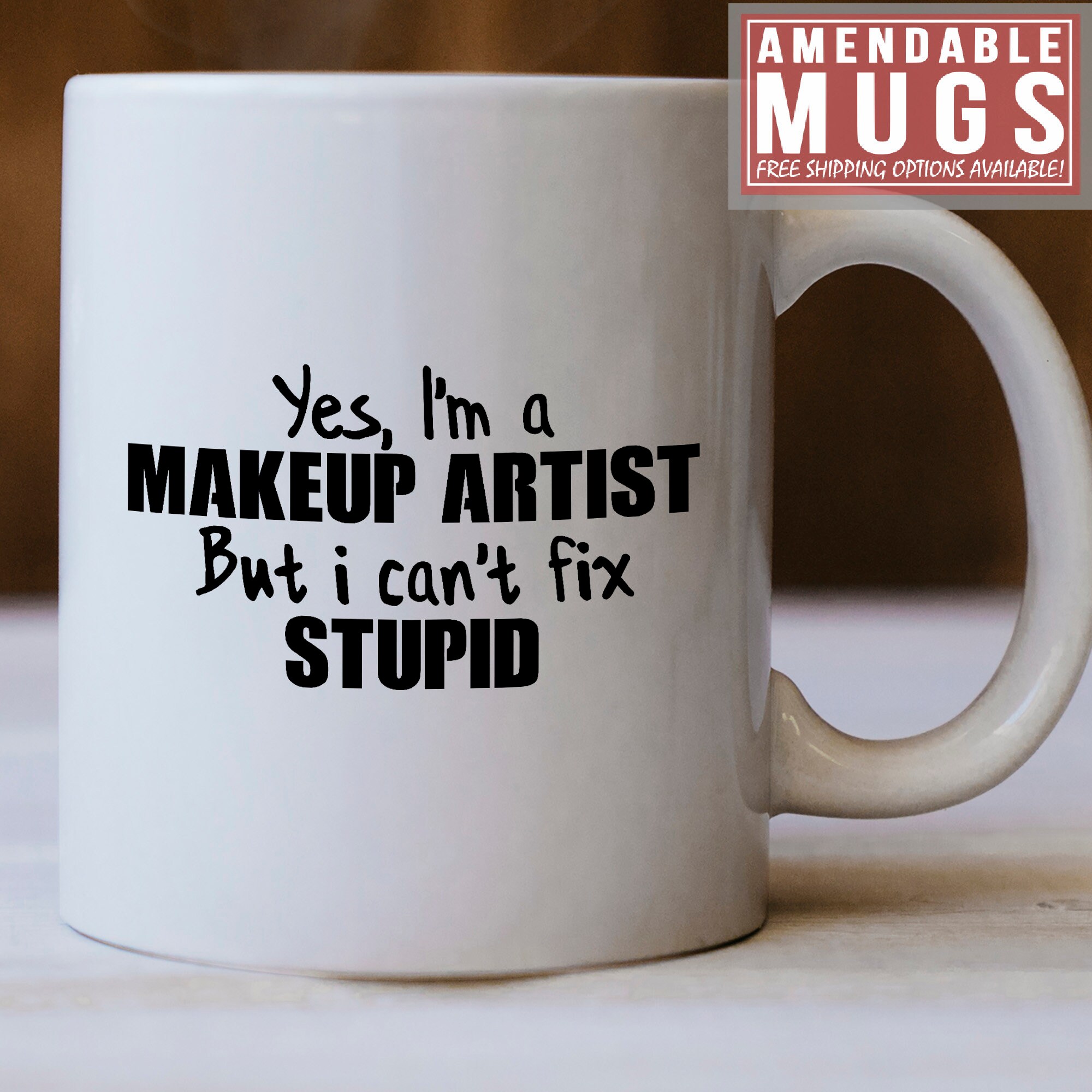 Makeup Artist Gift Makeup Artist Mug Yes I'm A Makeup Etsy