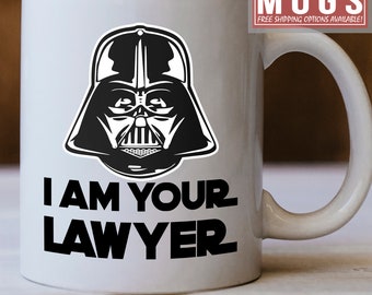 I Am Your Lawyer Mug - Funny Lawyer Mug - For Lawyer - Lawyer Coffee Mug - Darth Vader Lawyer Gift