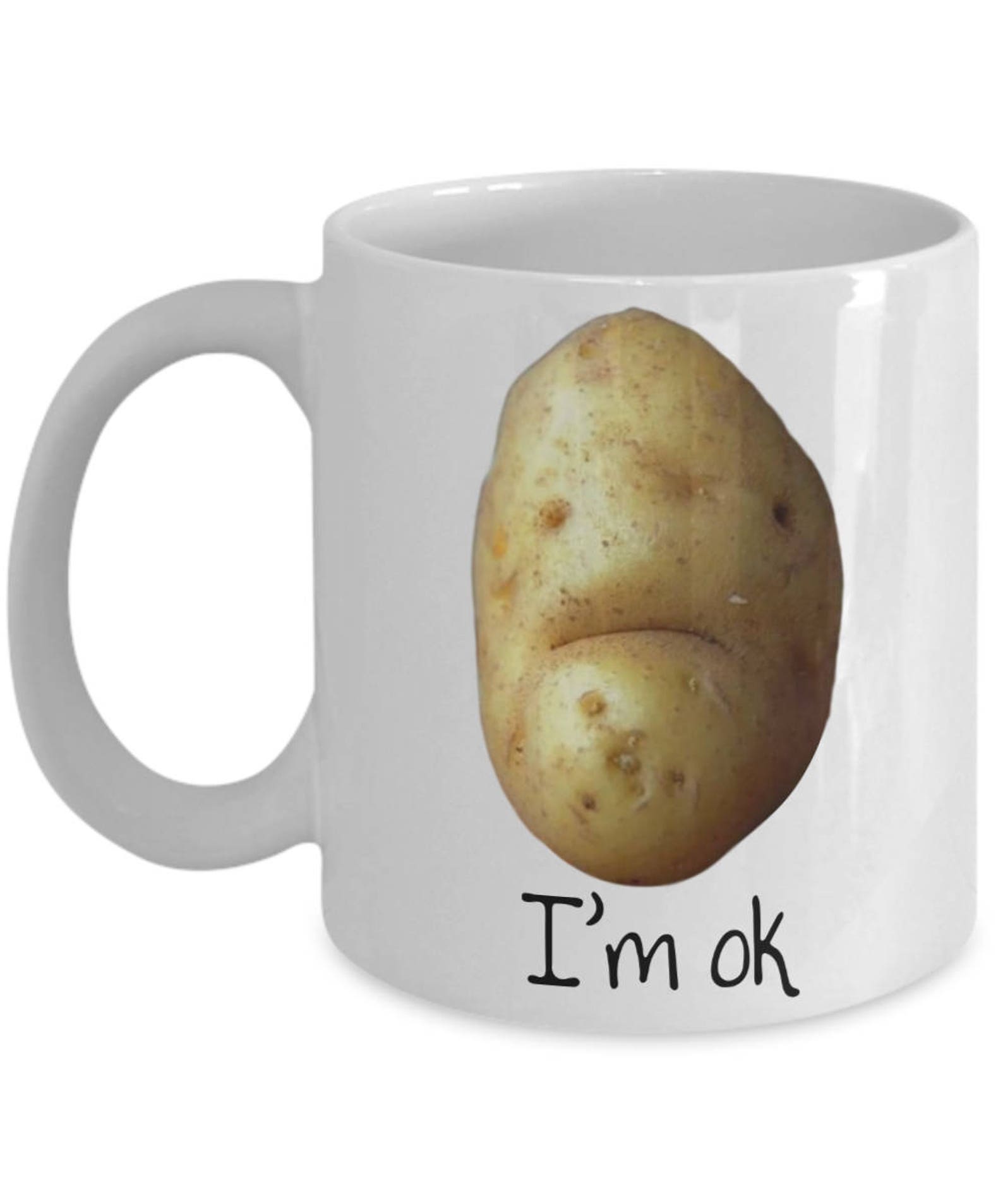 Potato Mug Potato Gifts Funny Potato Stuff Potato Lovers Etsy
