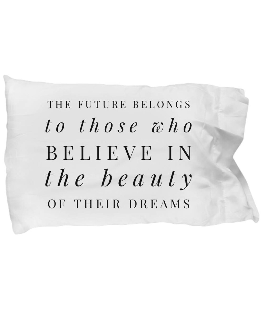 Dream Big Pillow Inspirational Gifts the Future Belongs to Etsy