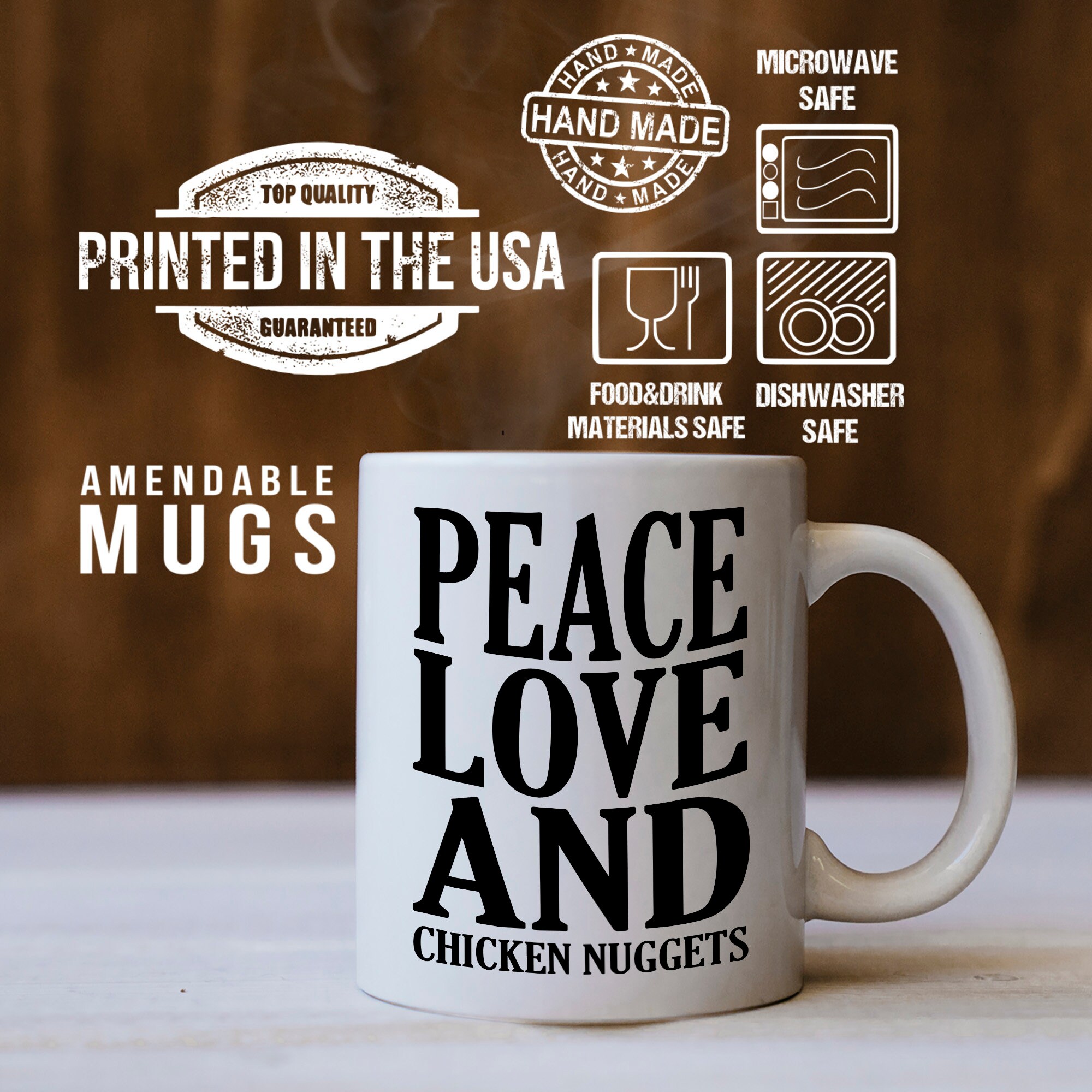 Peace Love Bluey Mug