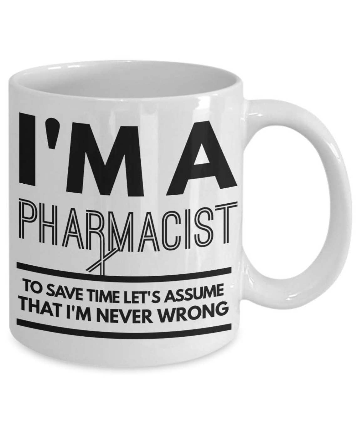 Pharmacist Mug Funny Pharmacist Coffee Mug Pharmacist Etsy