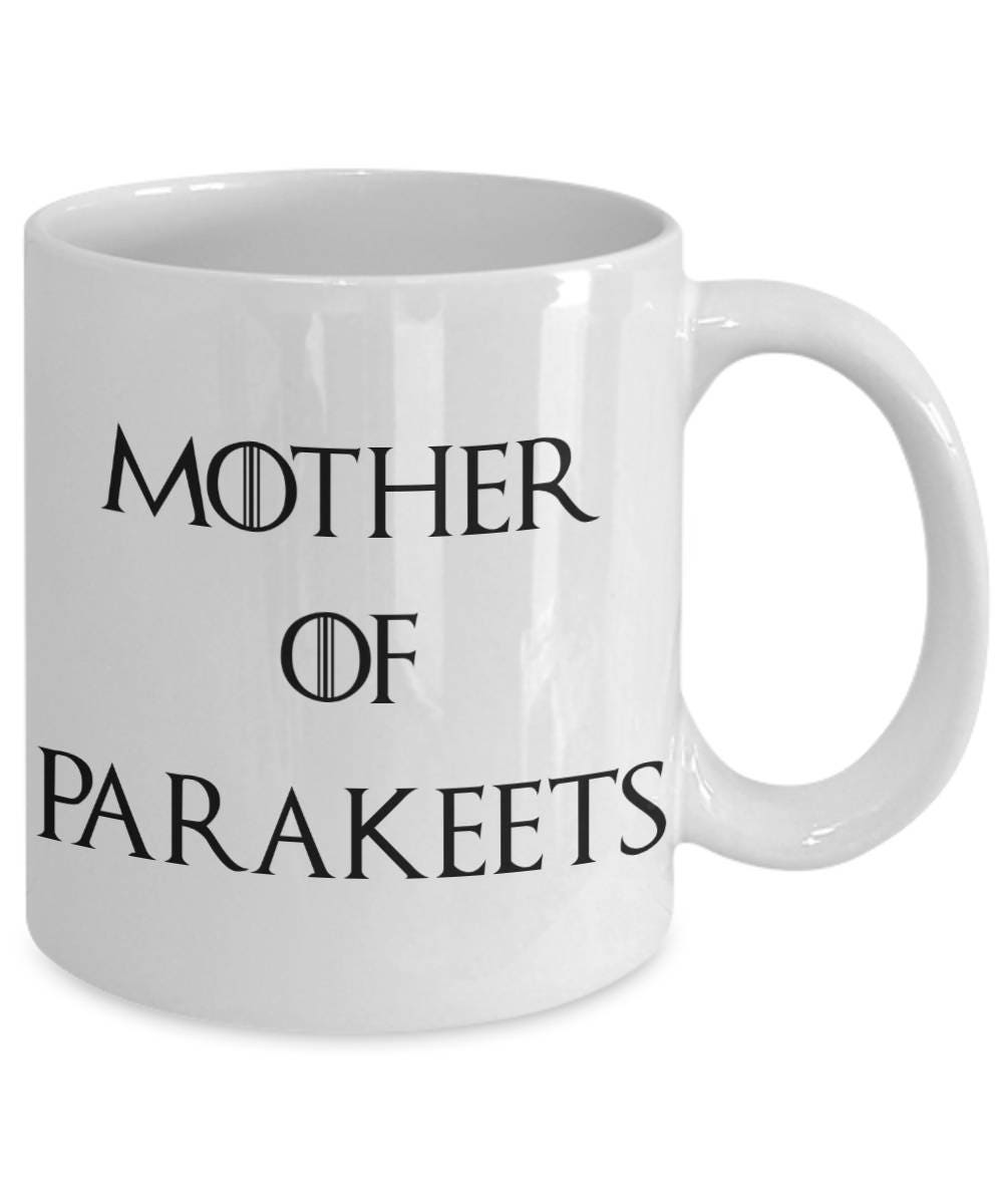 Parakeet Mug Parakeets Gifts Parakeet Birds Parakeet Etsy