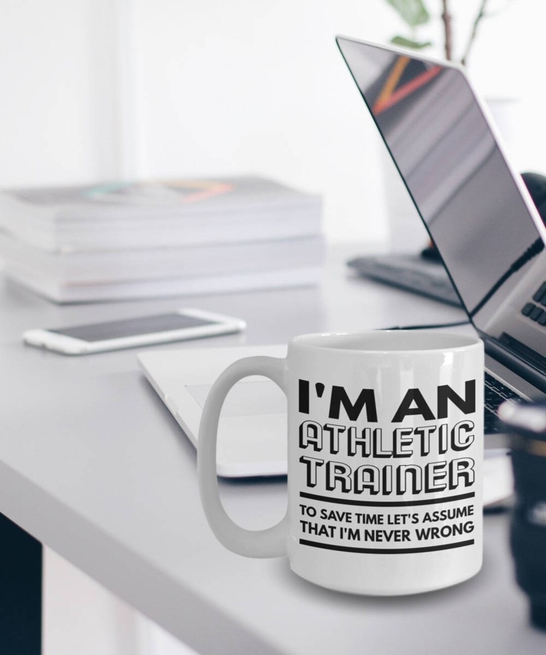 Athletic Trainer Gifts Athletic Trainer Mug I Am an Athletic Trainer to