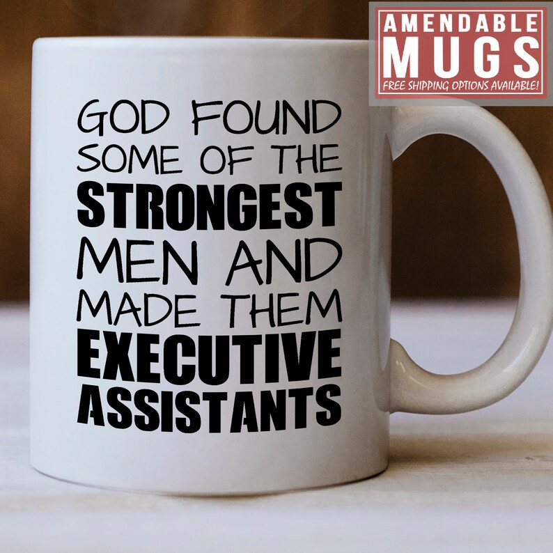 Executive Assistant Gift For Men Executive Assistant Mug Etsy