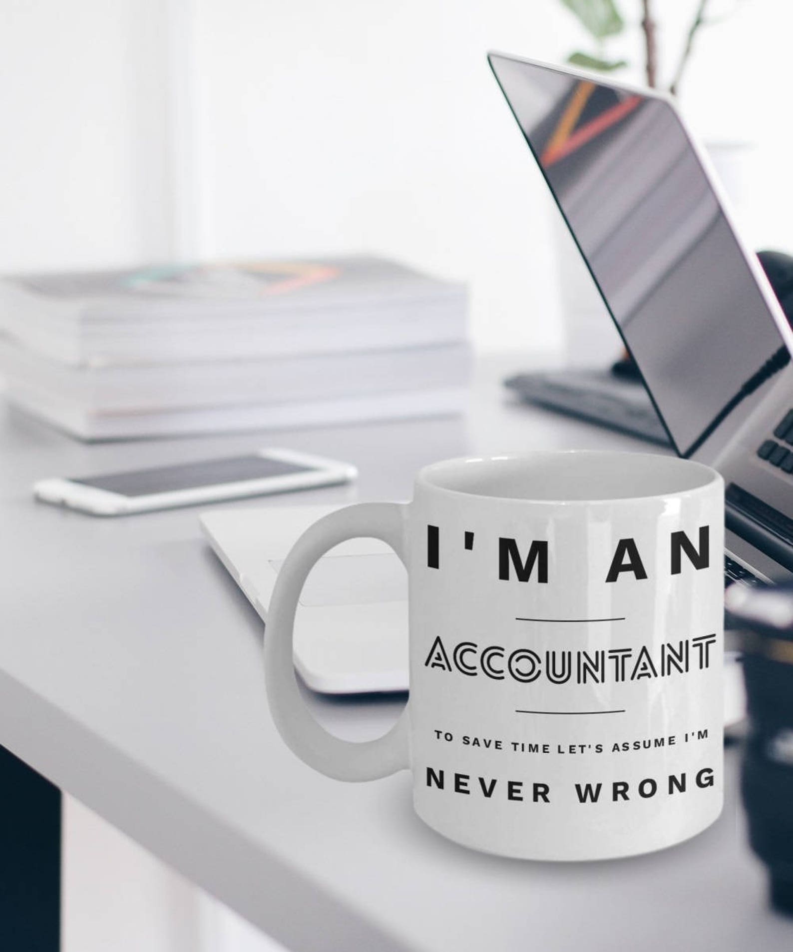 Accountant Mug Funny Accountant Coffee Mug Accountant Etsy