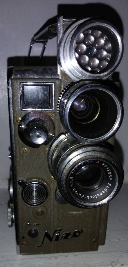 Caméra Nizo Heliomatic S2R – Pour Pièces Ou Réparation, Moteur Tourne