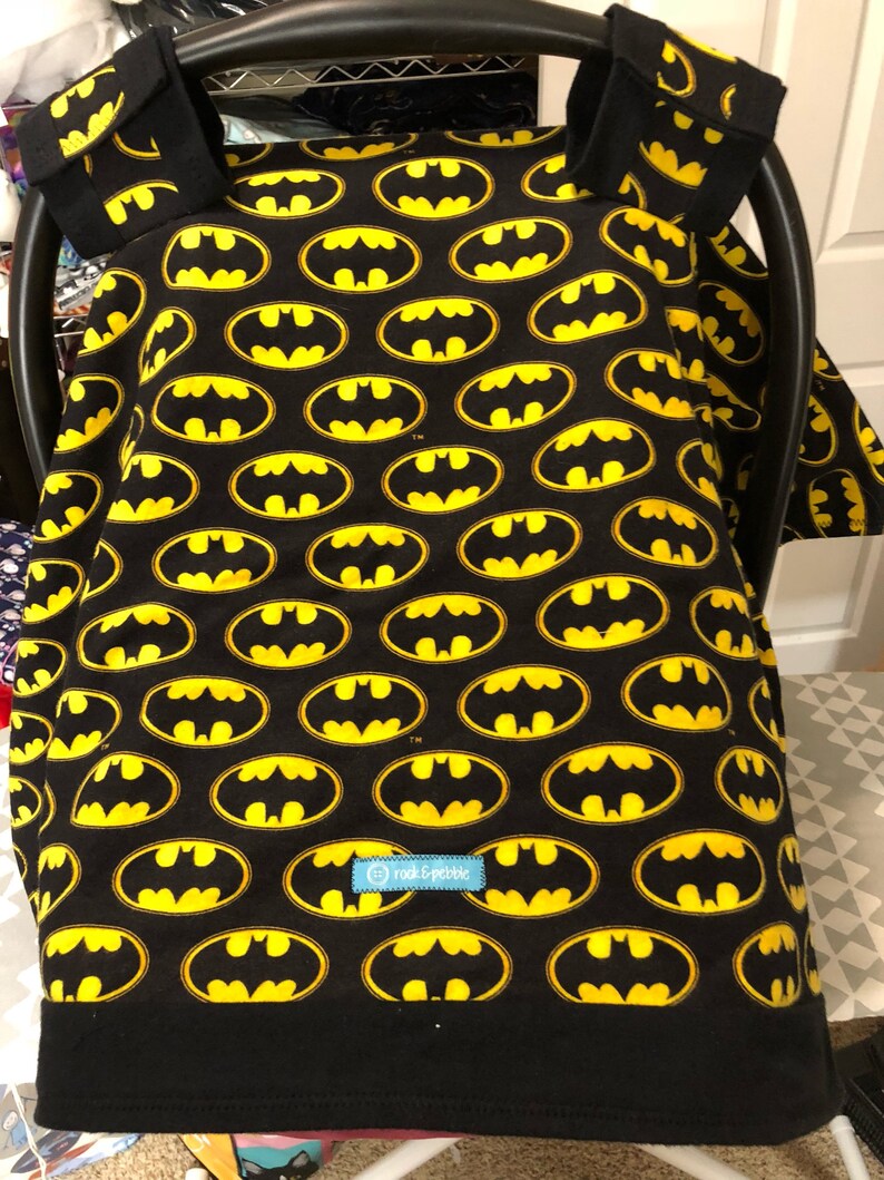Batman Car Seat Canopy Cover