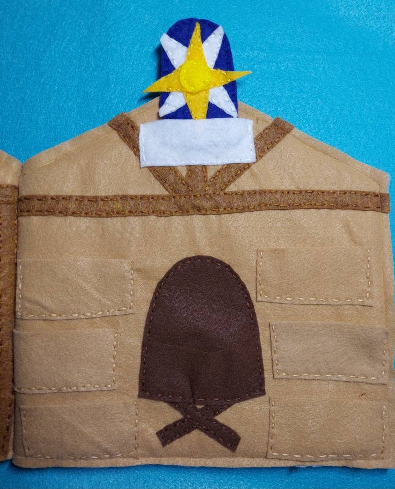 Nativity Finger Puppet Playset With 12 Finger Puppets - Etsy