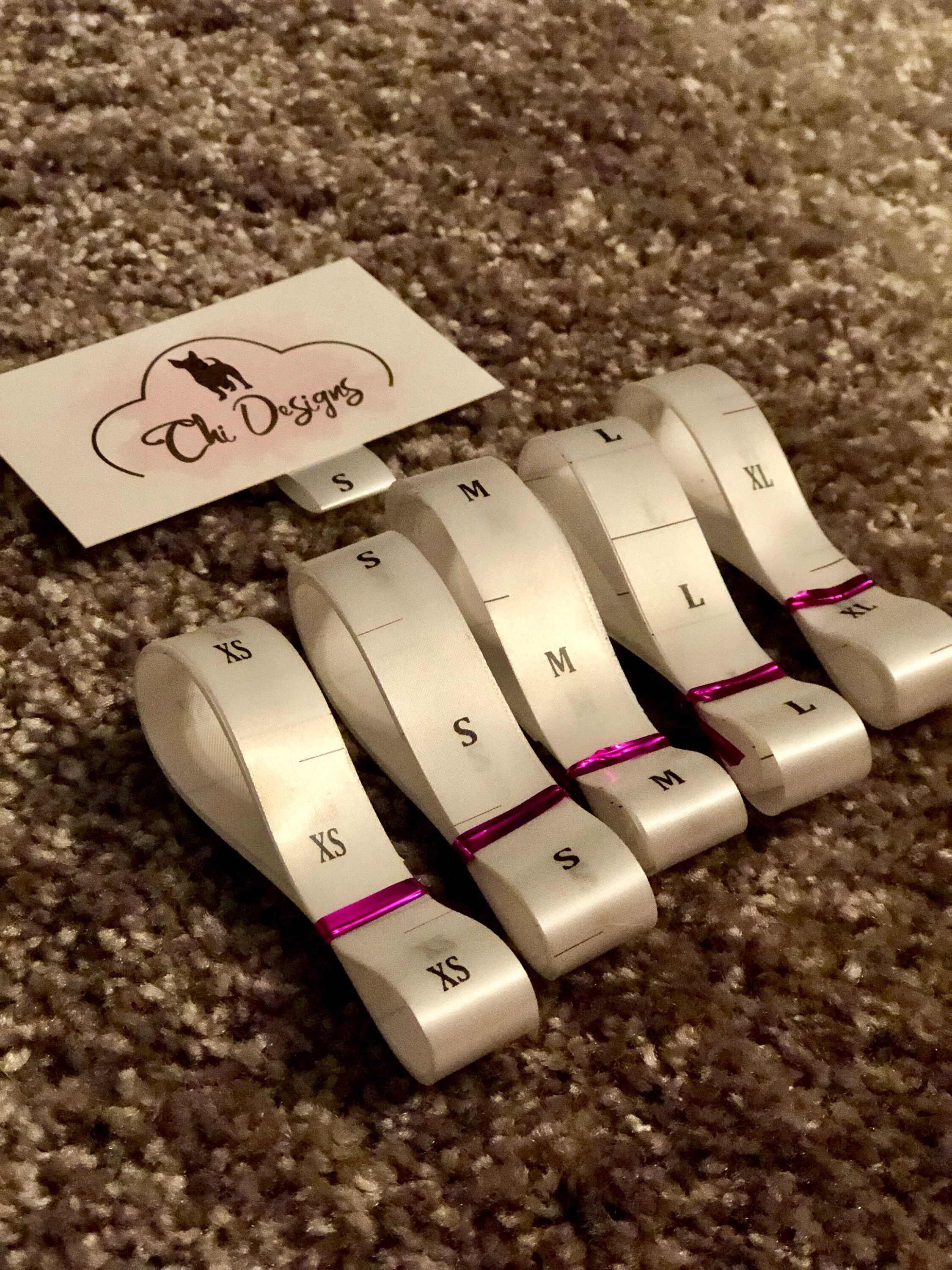 Custom Size Labels / Clothing Size Tags / Thermal Printed Size Etsy