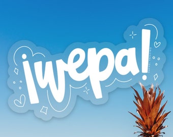 Wepa! Puerto Rico Sticker: Boricua Pride Decal
