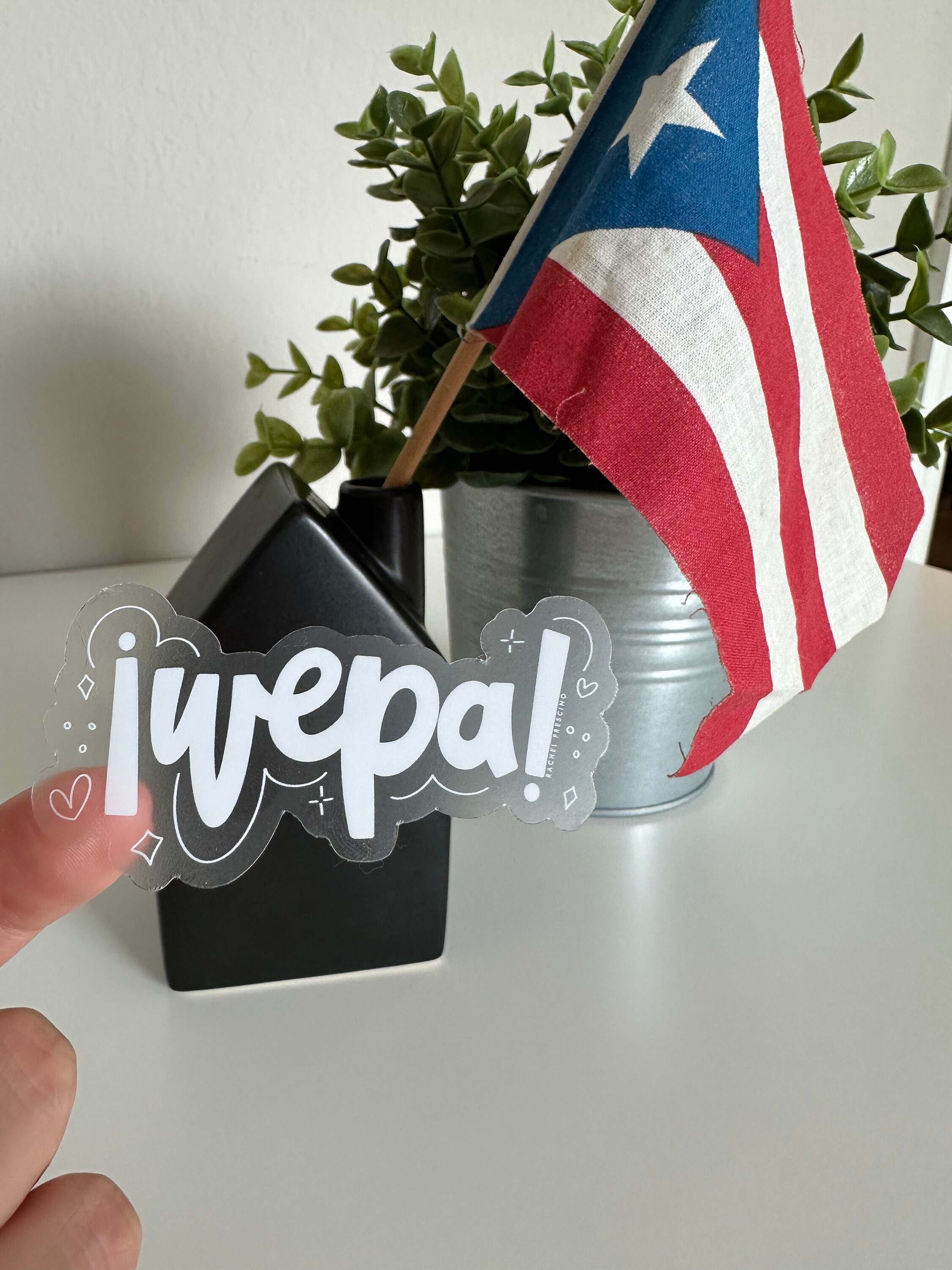 WEPA Sticker | Puerto Rico Sticker | Puerto Rican Decal | Wepa Decal ...