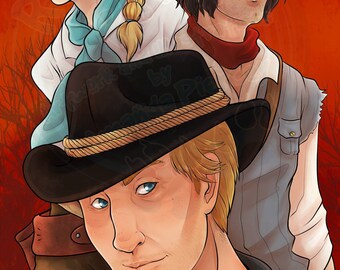 Rdr2 Fanart Etsy