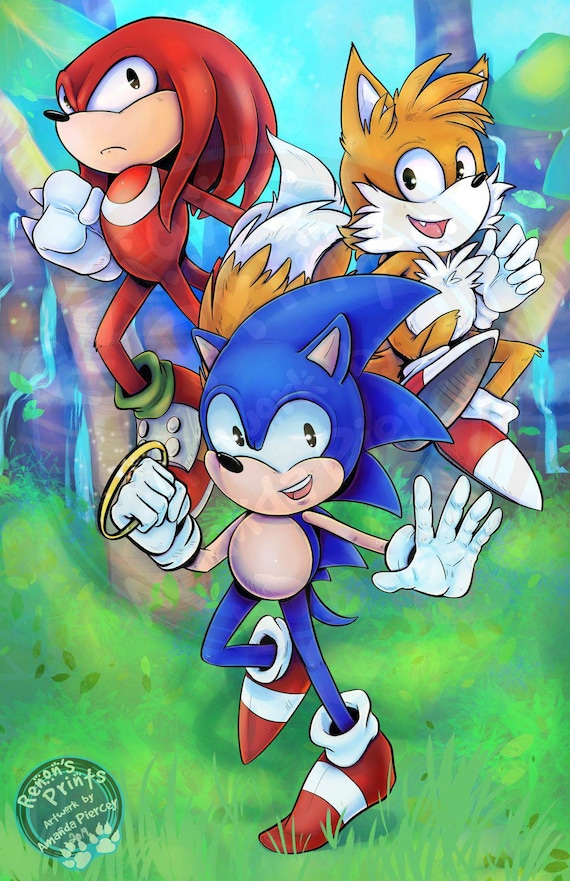 Sonic Tails And Knuckles