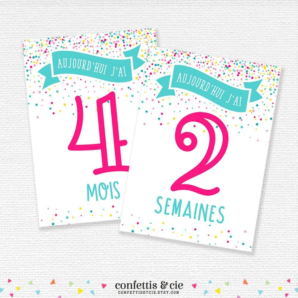 Carte Etape Bebe Cartes Souvenirs Premiere Annee De Bebe Etsy Hong Kong