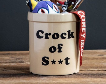 Crock of shit | Etsy