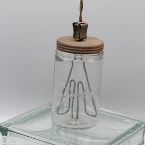 Antique Vintage Borden&#39;s Glass Mixer Beater 1915