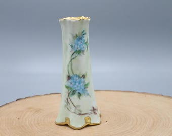 Antique Vintage Porcelain Handpainted Hatpin Hat Pin Holder Bavaria
