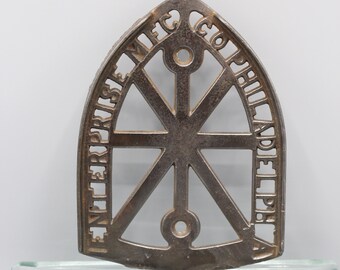 Antique Vintage Enterprise Cast Iron Trivet