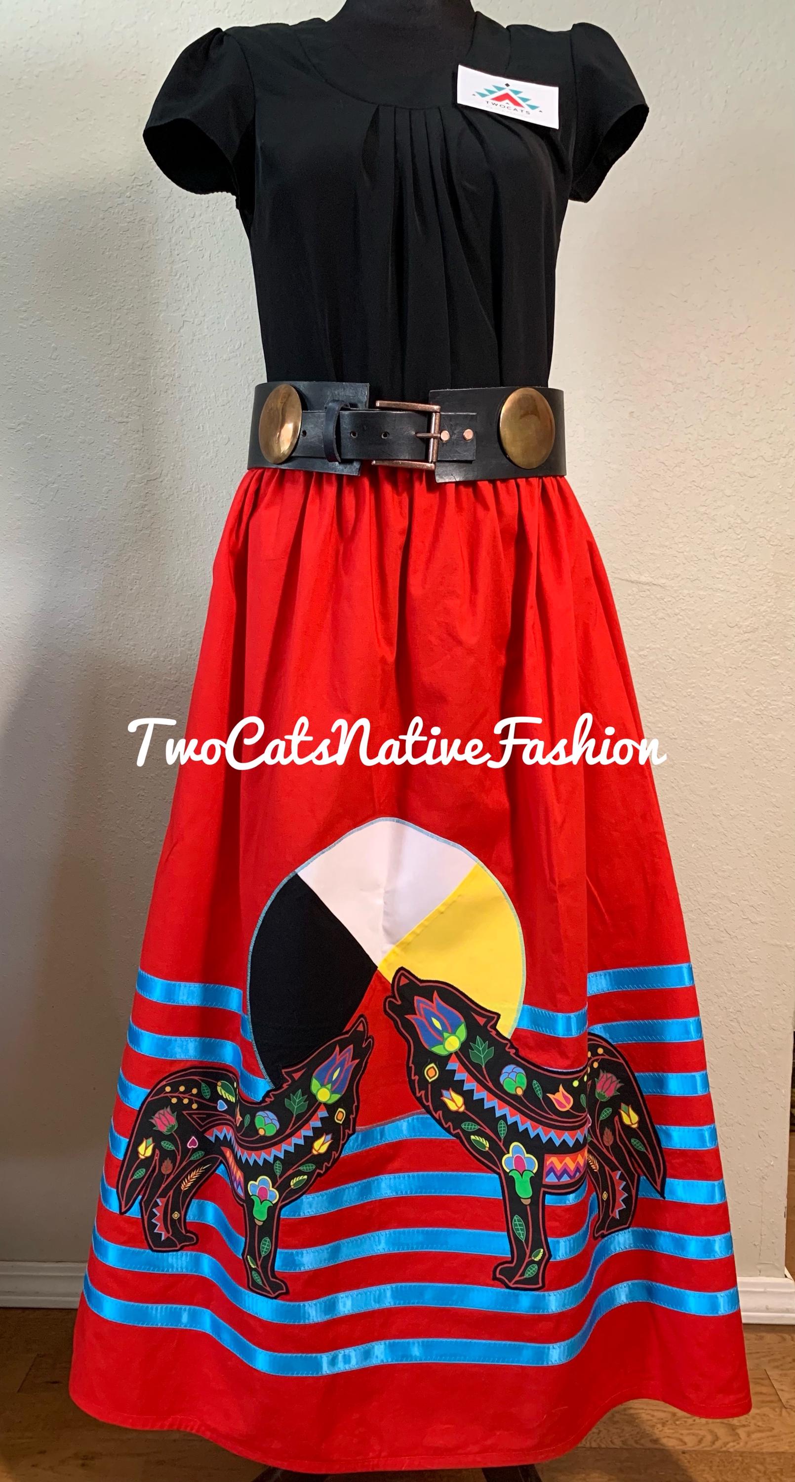 Ribbon Skirt With Turtle