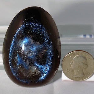 Singing Stone Solfeggio Frequency Egg - 528 Hz, Creativity & Loving energy