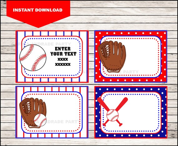 Baseball Printable Cards s Book Labels Stickers Kids Etsy Baseball Printable Cards s Book Labels Stickers Kids Etsy