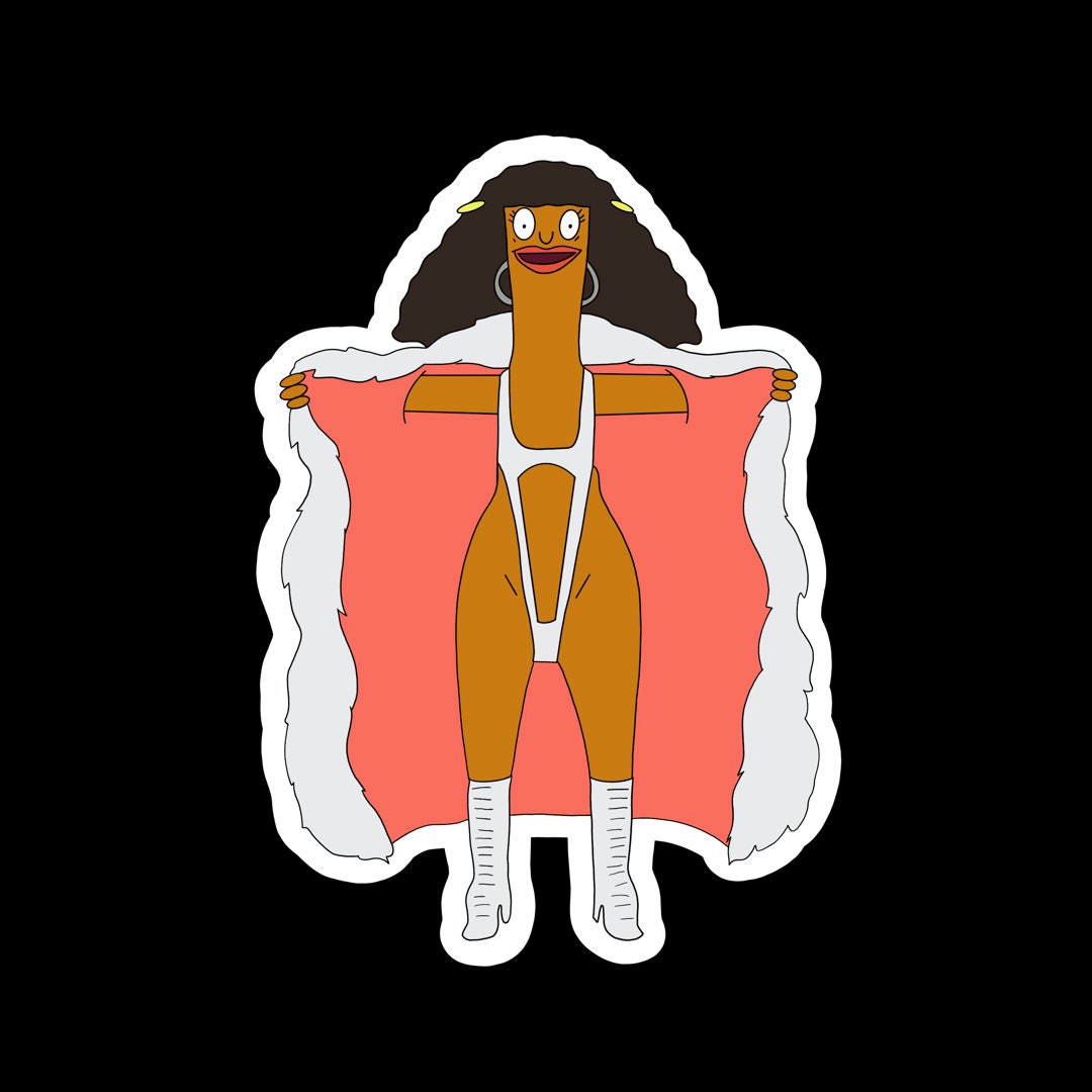 Marshmellow Bobs Burgers Sticker Laptop Water Bottle Sticker Etsy
