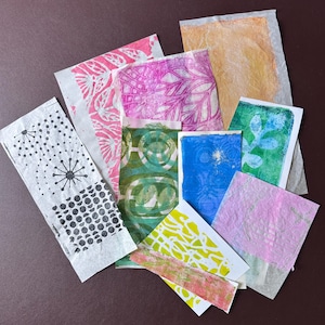 Papiers pour collage mixte - livraison gratuite