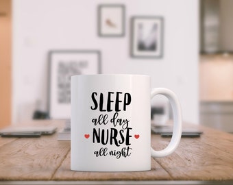 Night Shift Mug Etsy
