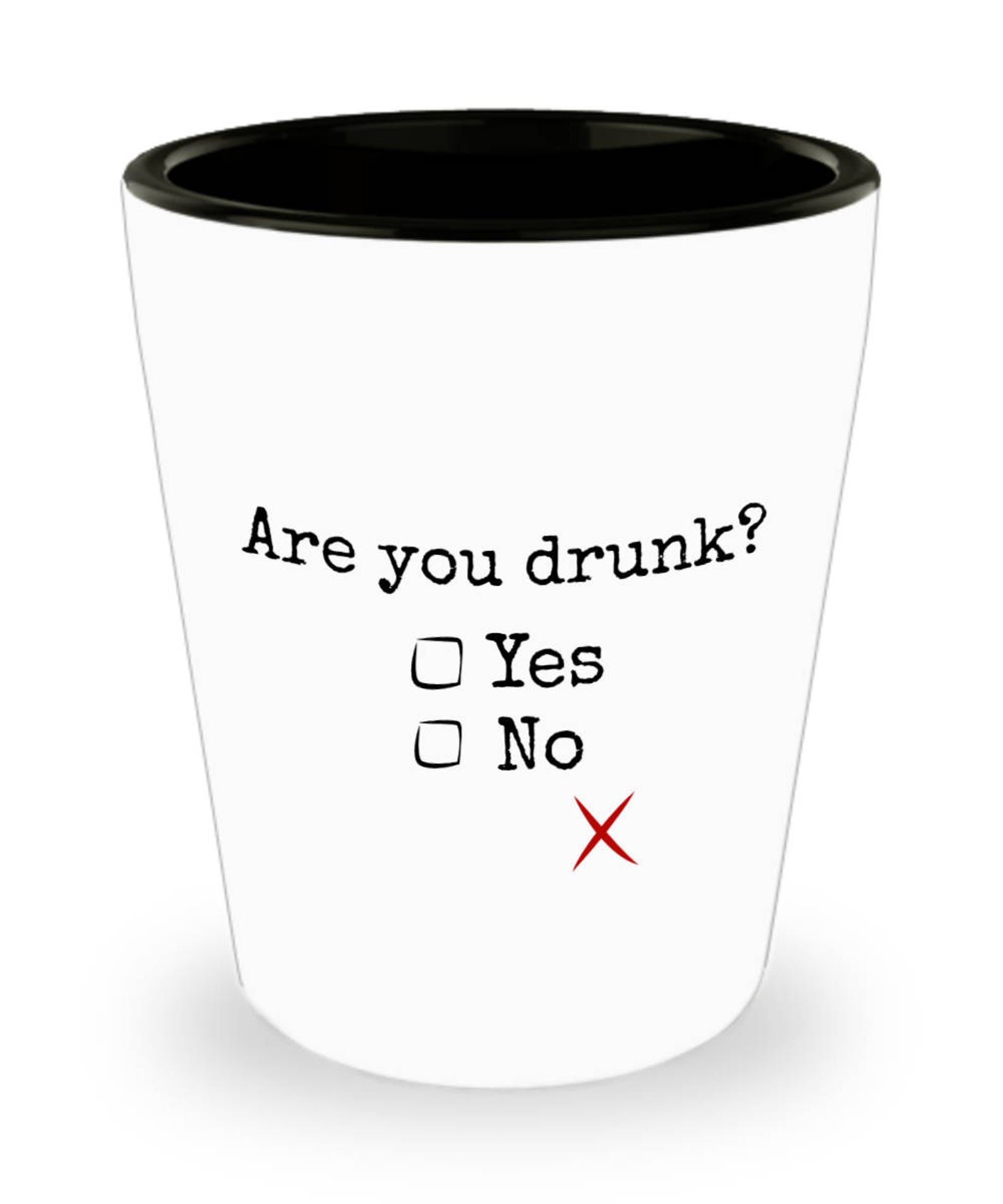 Funny Shot Glass Bar Gifts Products Shot Glasses Are You Etsy