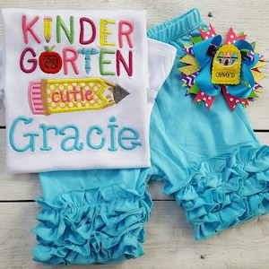 back to school boutique outfit