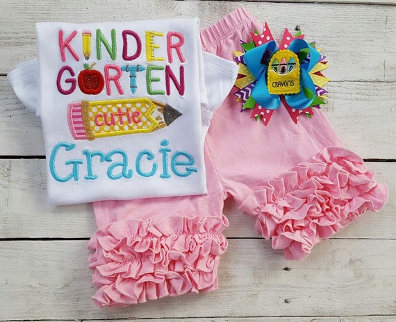 boutique kindergarten outfit