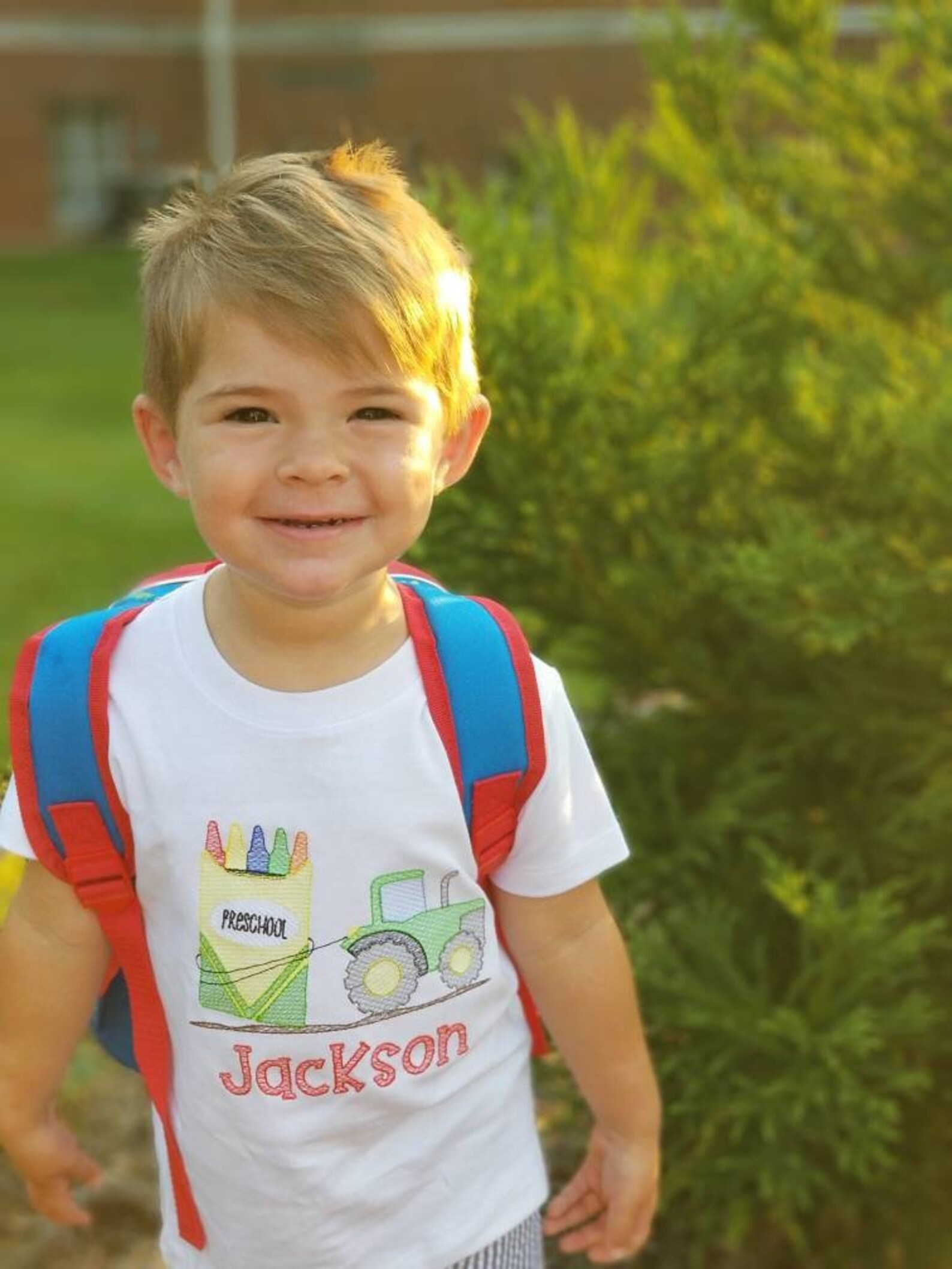 Boys Back to School Outfit First Day of School Shirt Boy Etsy