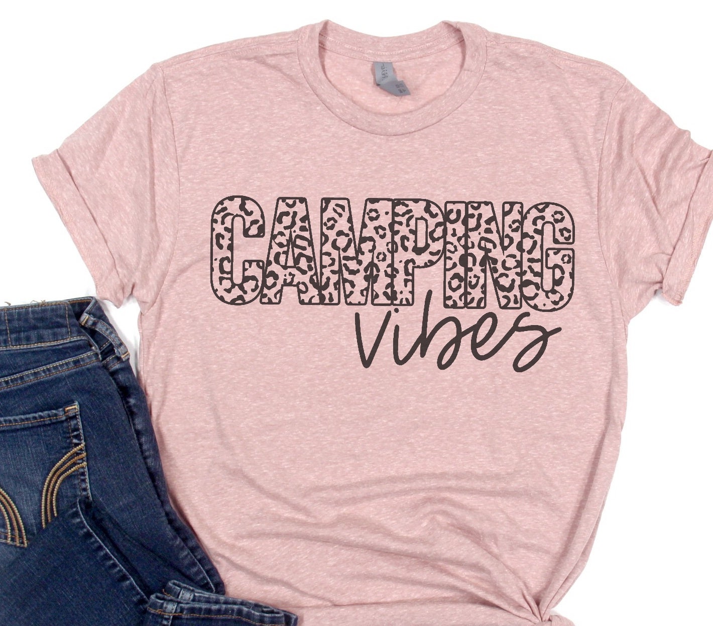 Camping Vibes for for Women Unisex Tee T-shirt Camp Design - Etsy