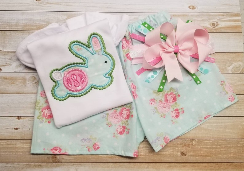 monogram easter outfit