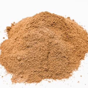 overhead shot of Ceylon cinnamon powder