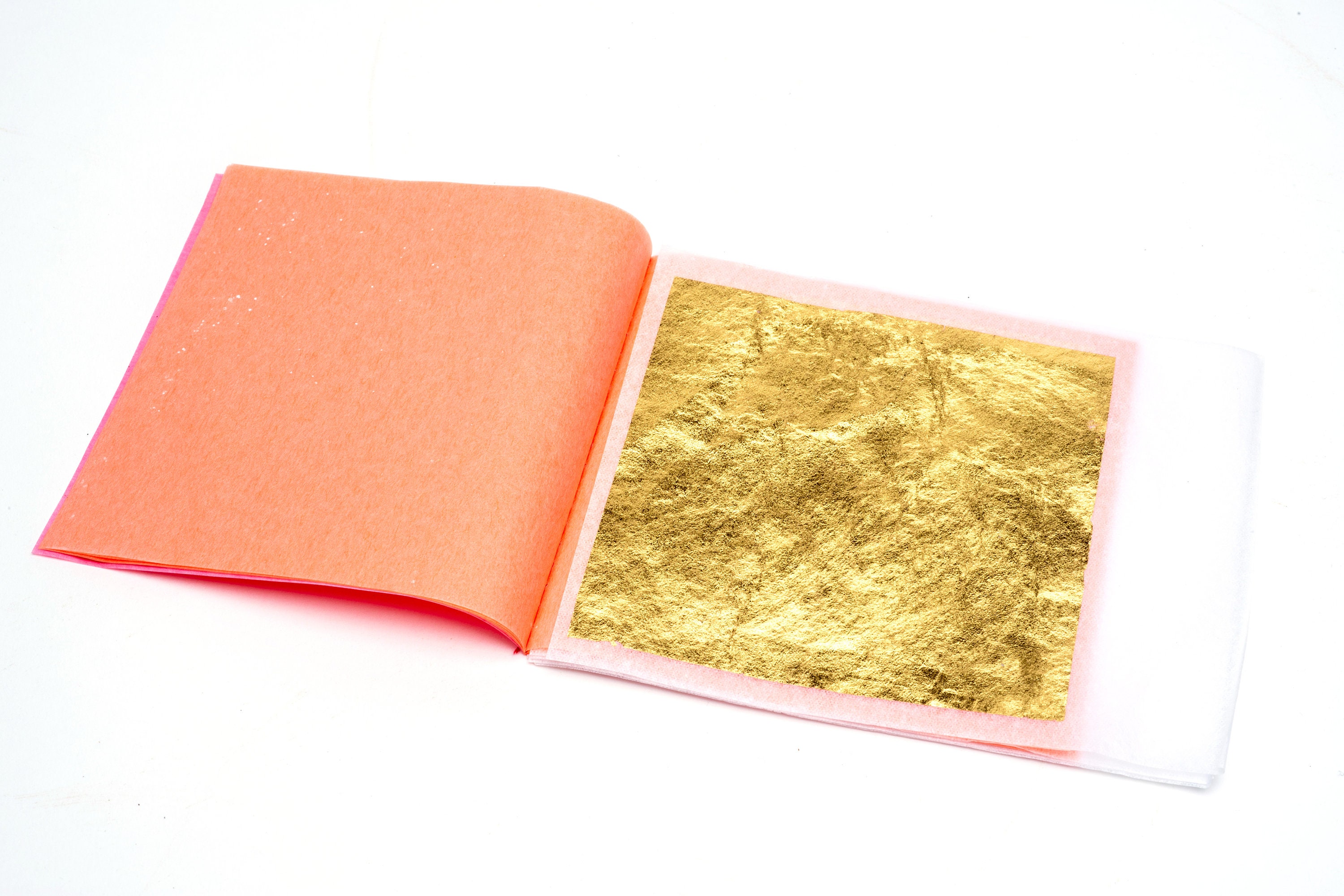 Hard Press Transfer Edible Gold Sheets - 24K Gold Foil Leaf for Cakes