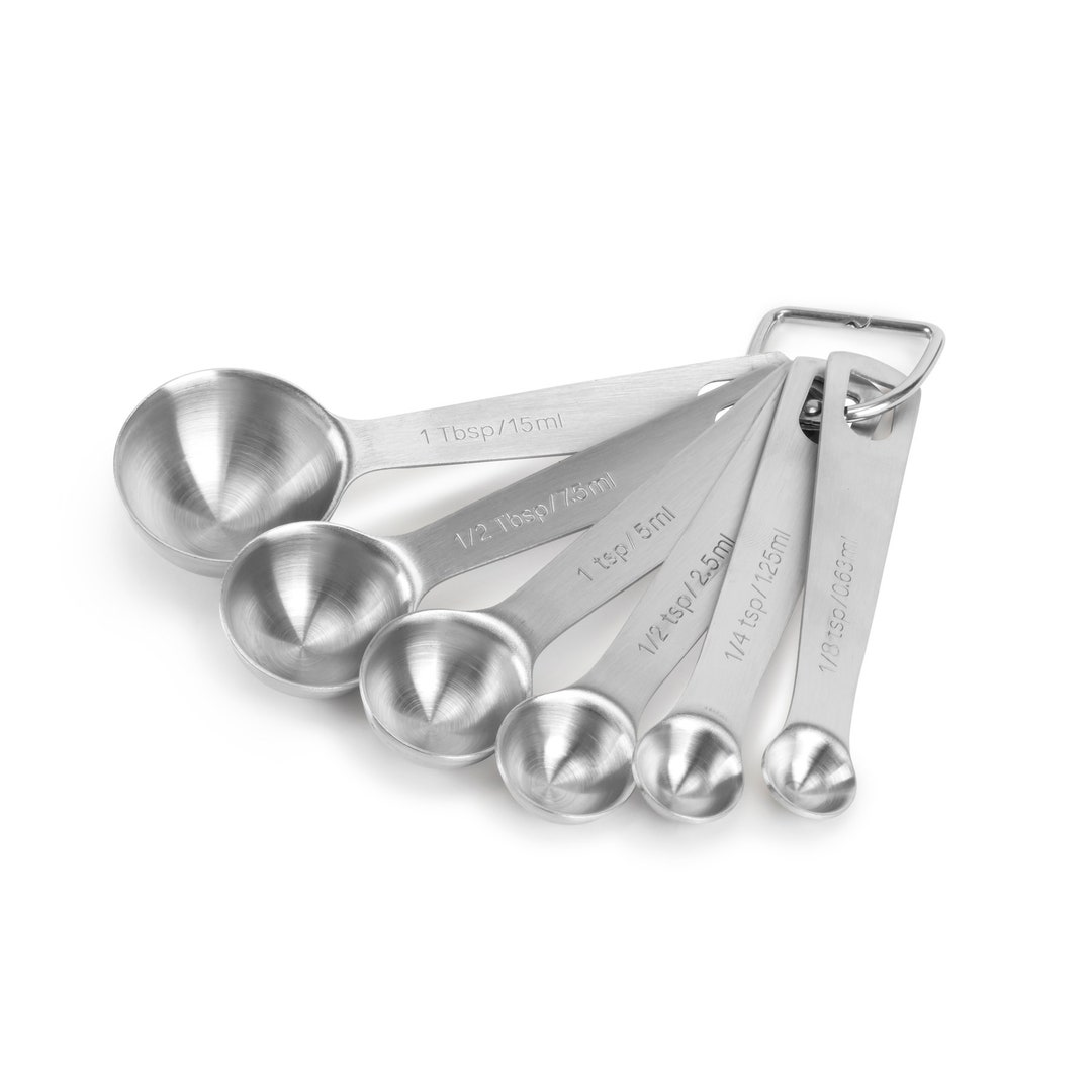 Cuisipro Stainless Steel Measuring Spoons (Set Of 5) - Kitchen & Company