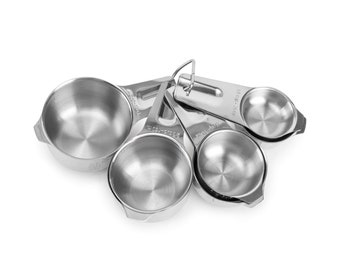 Amco Stainless Steel Measuring Cups, Set of 4