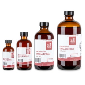Vanilla Extract| Single Fold Pure Vanilla Bean Extract