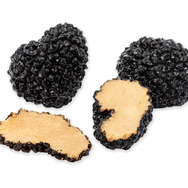 Whole Black Summer Truffles Preserved in Light Brine 30 Grams Real Truffles